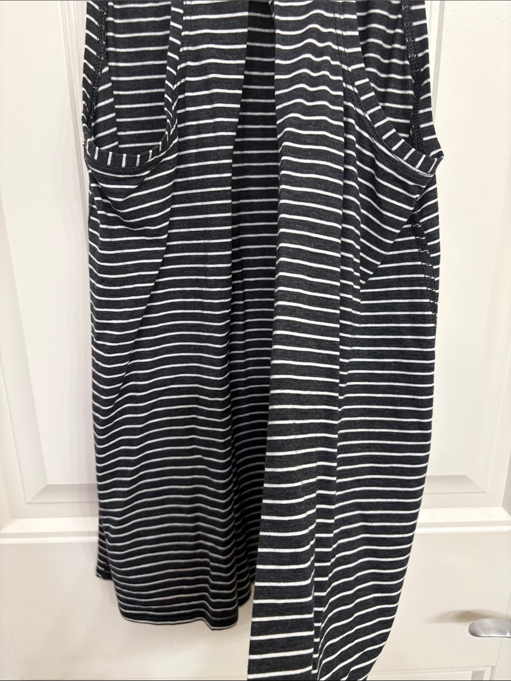 lululemon athletica Black and White Striped Tank Top - Picture 9 of 9